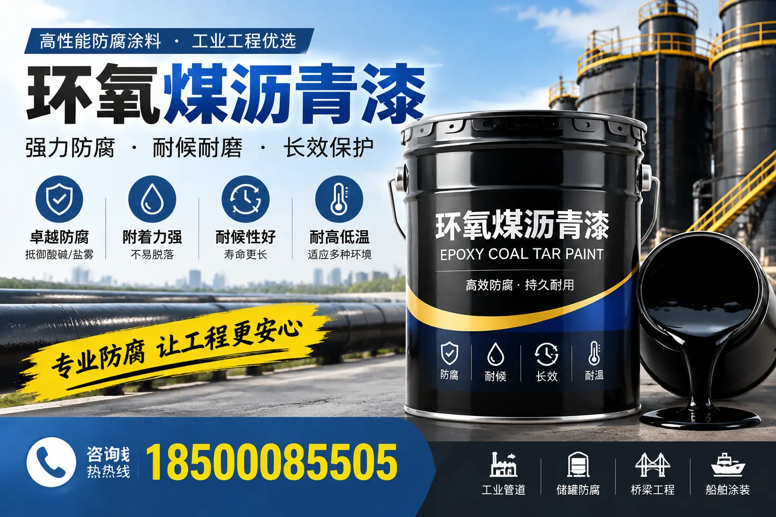 环氧煤沥青漆的施工方法与注意事项,确保在毕节顺利完成